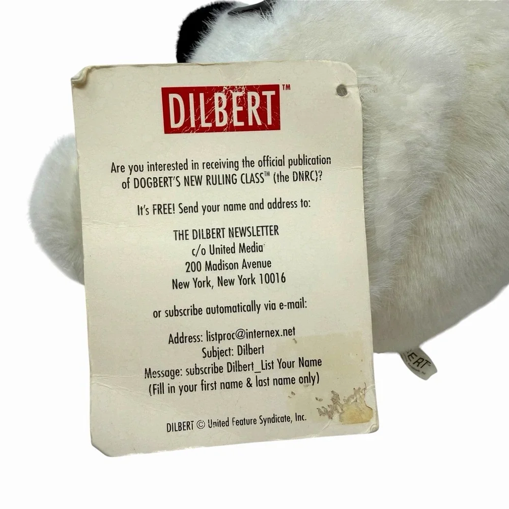 Commonwealth Dilbert's‎ Dog Plastic Glasses DOGBERT Plush Toy 7